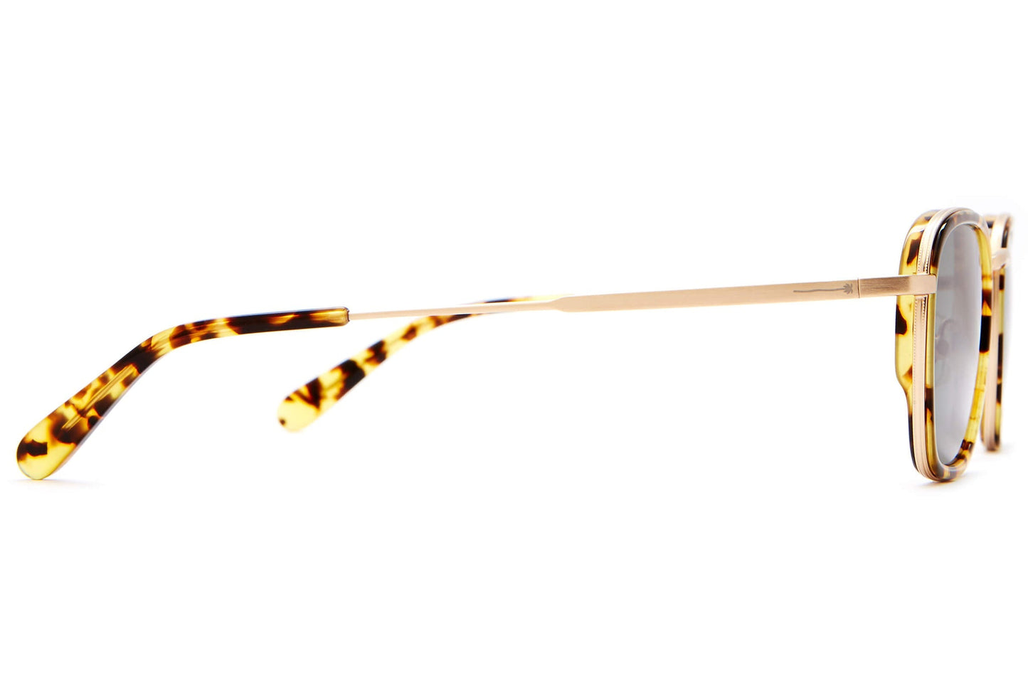 The Groove Pilot in Brushed Gold & Tokyo Tortoise / Vintage Green