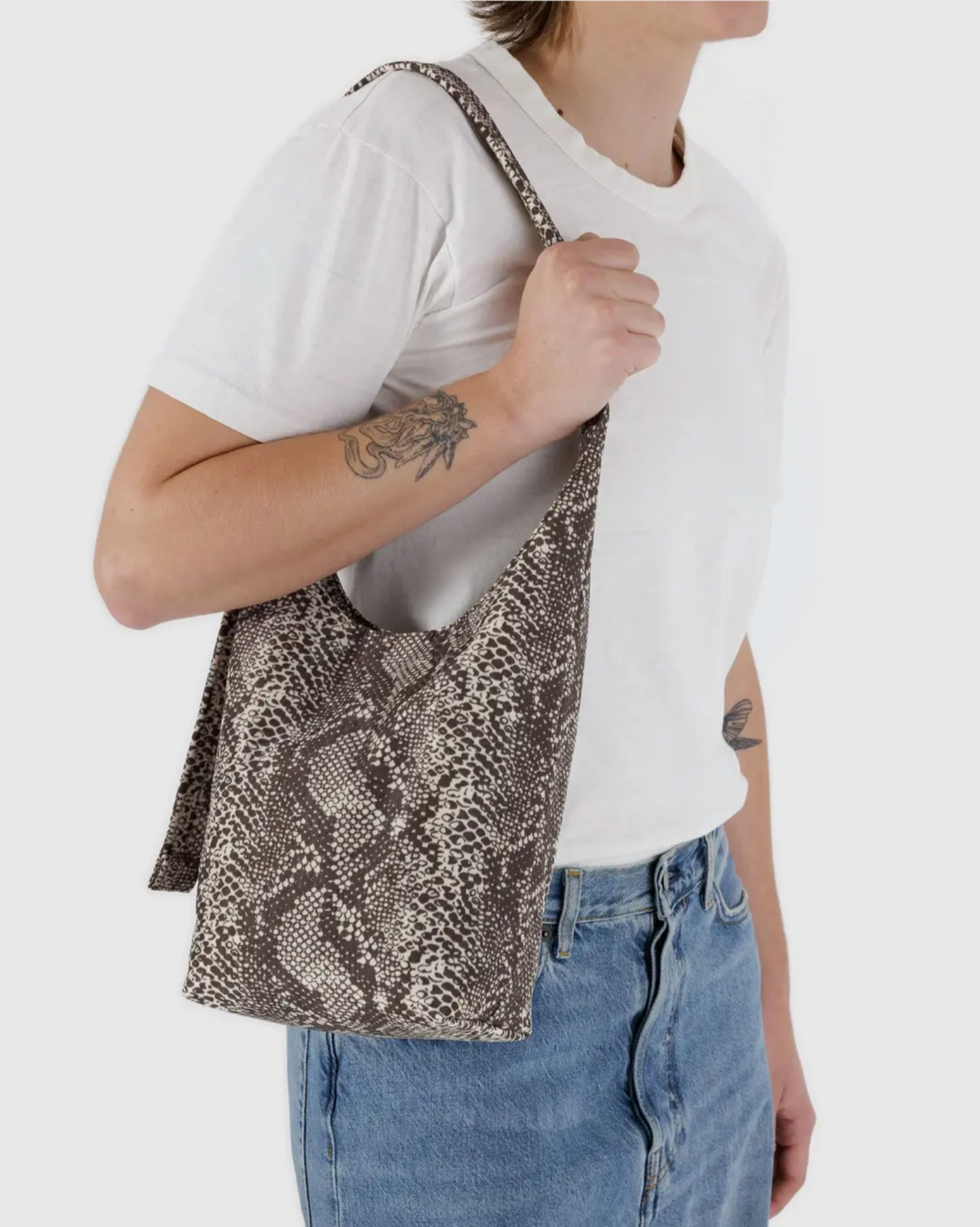 Small Nylon Sling in Snakeskin
