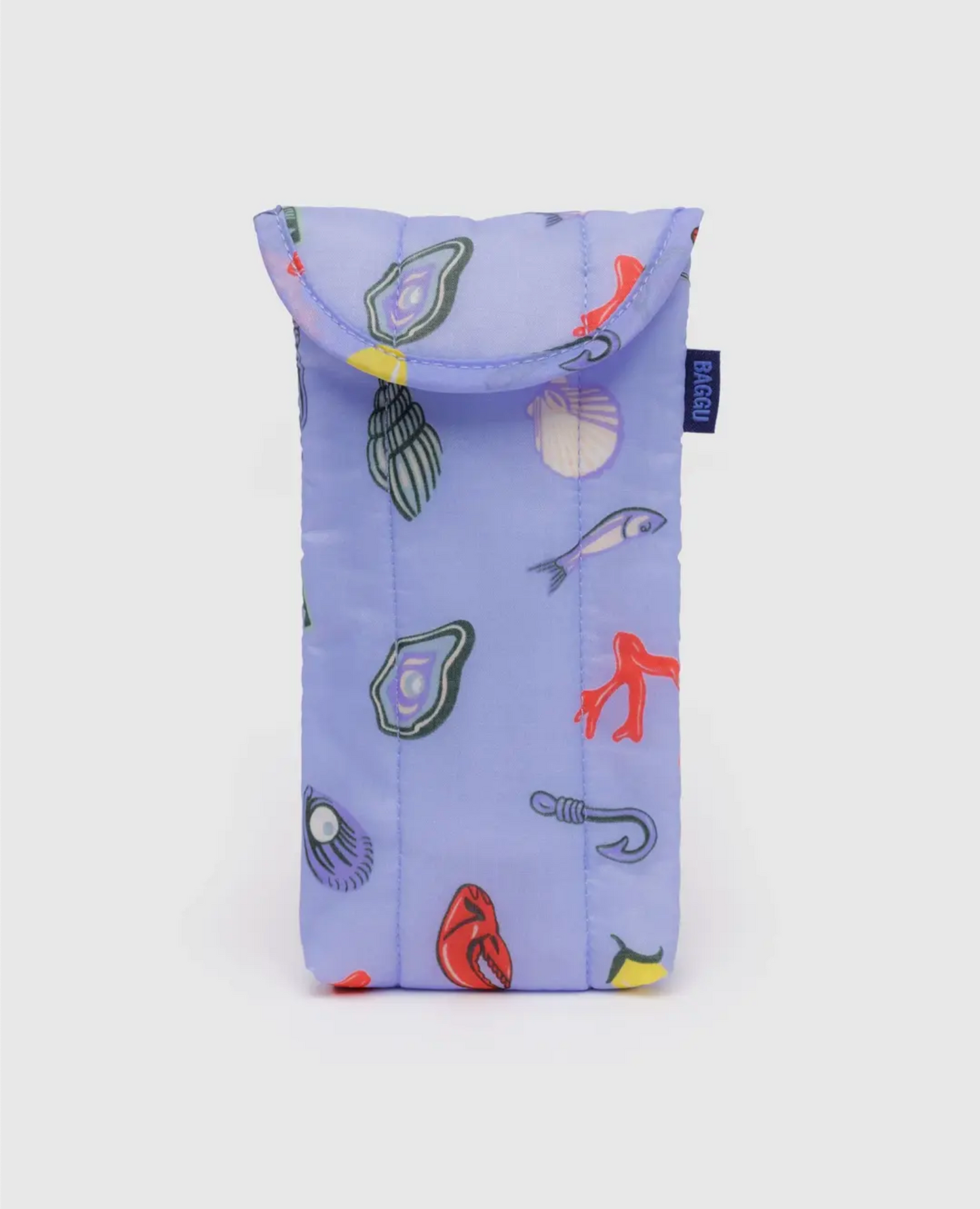 Puffy Glasses Sleeve in Sea Charms