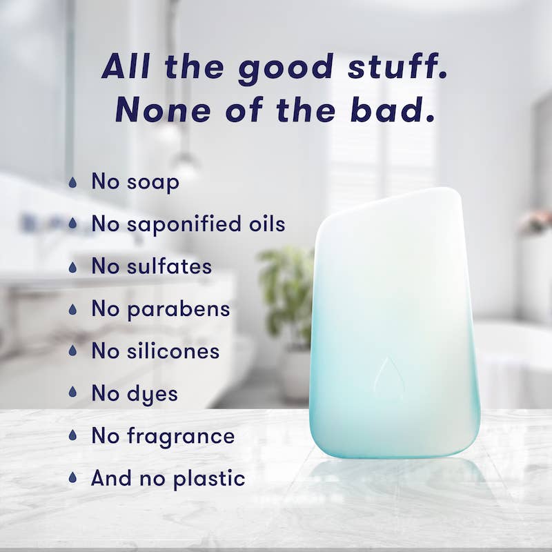 Solid Oil Cleanser Face Wash Bar