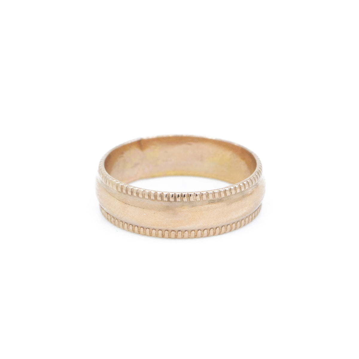 Juno Wide Band Ring in Sterling Silver or Gold-filled