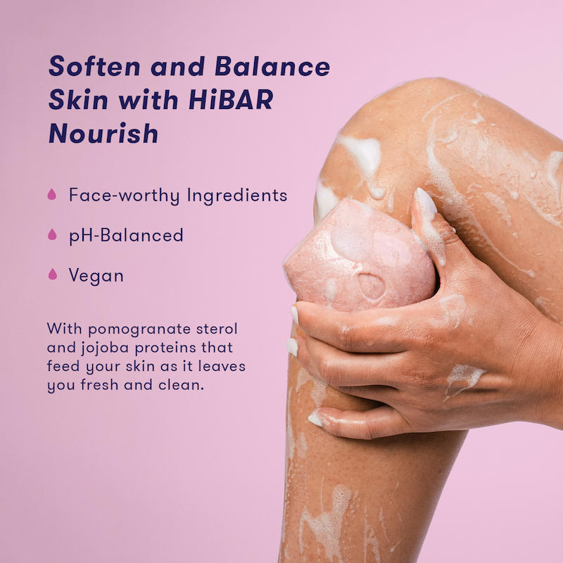 Nourishing Black Currant + Rose Soap-Free Body Wash Bar