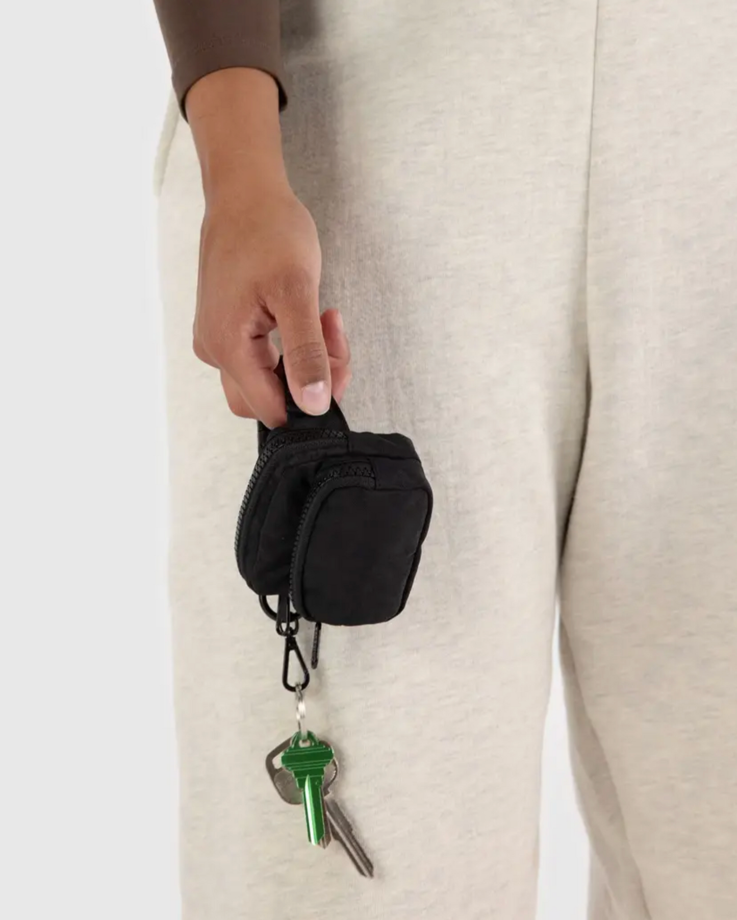 Fanny Pack Charm in Black