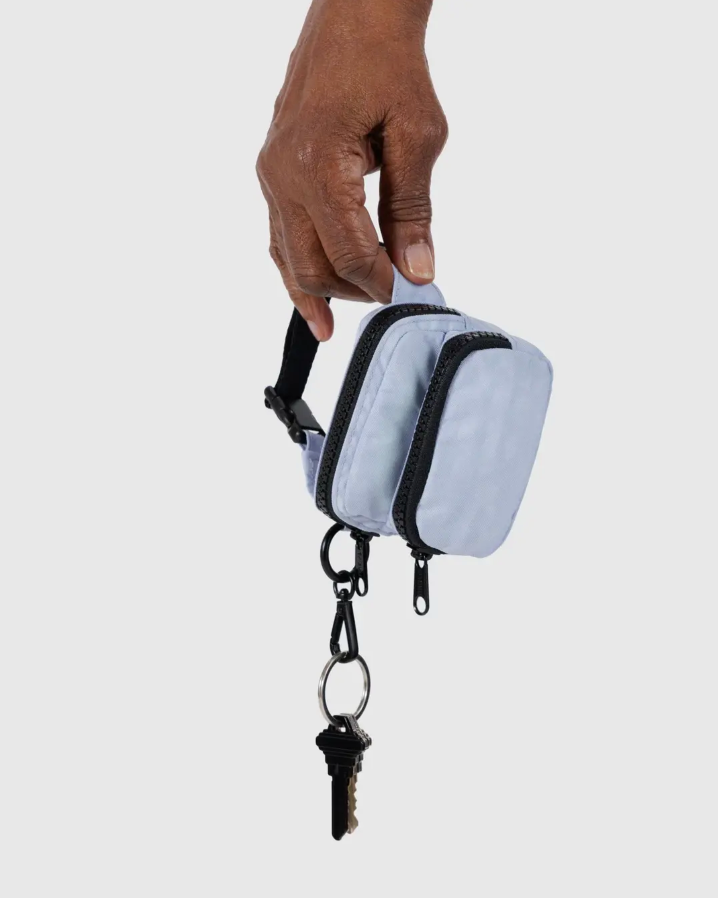 Fanny Pack Charm in Lavender Grey