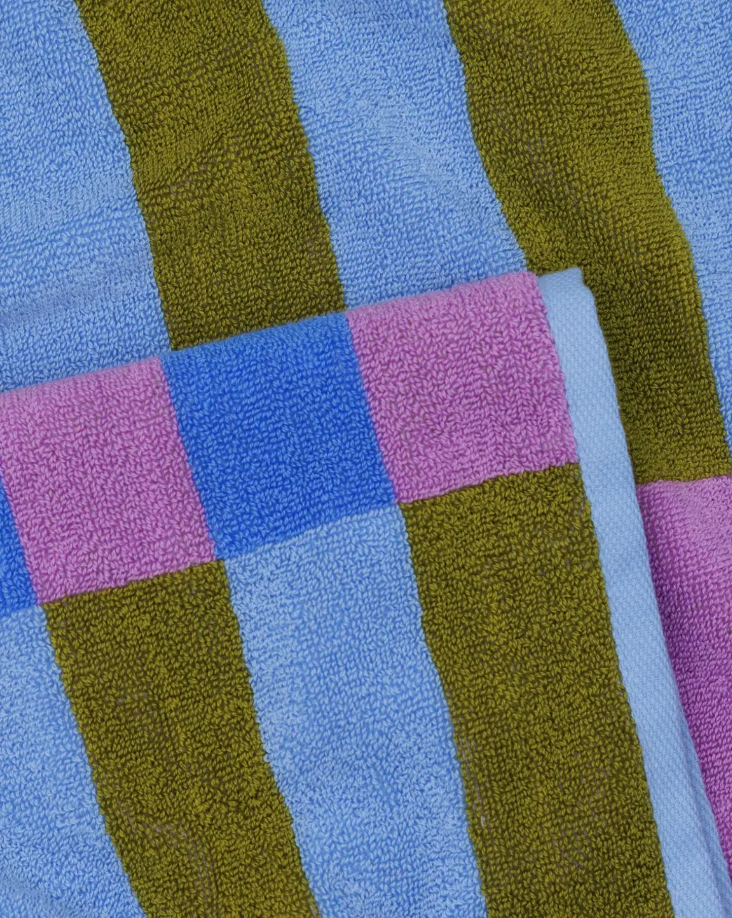 Hand Towel Set of 2 in Cabana Stripe Mix