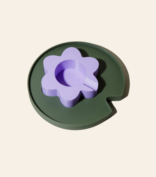 Floating Ashtray in Lilac